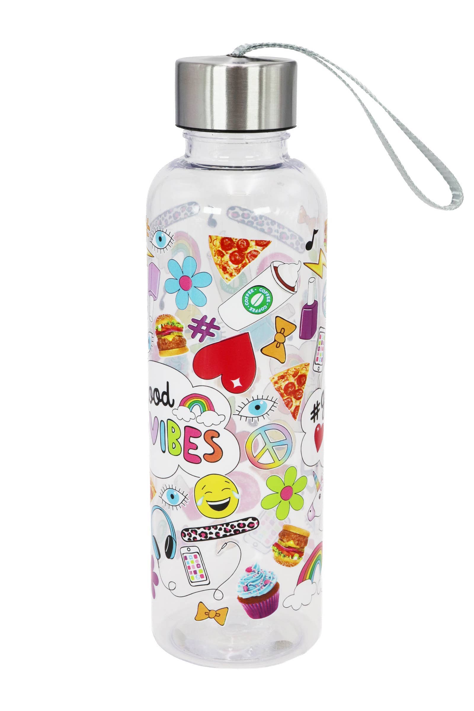 SORTIDAS Copo Transparente com Slogan Positivo Motivacional para venda a revendedores na Faire6