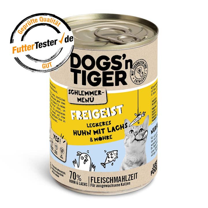 Dogs’n Tiger - Wholesale Pet Food - Cat - Dogs'n Tiger Adult Cat Food Free Spirit Chicken & Salmon1