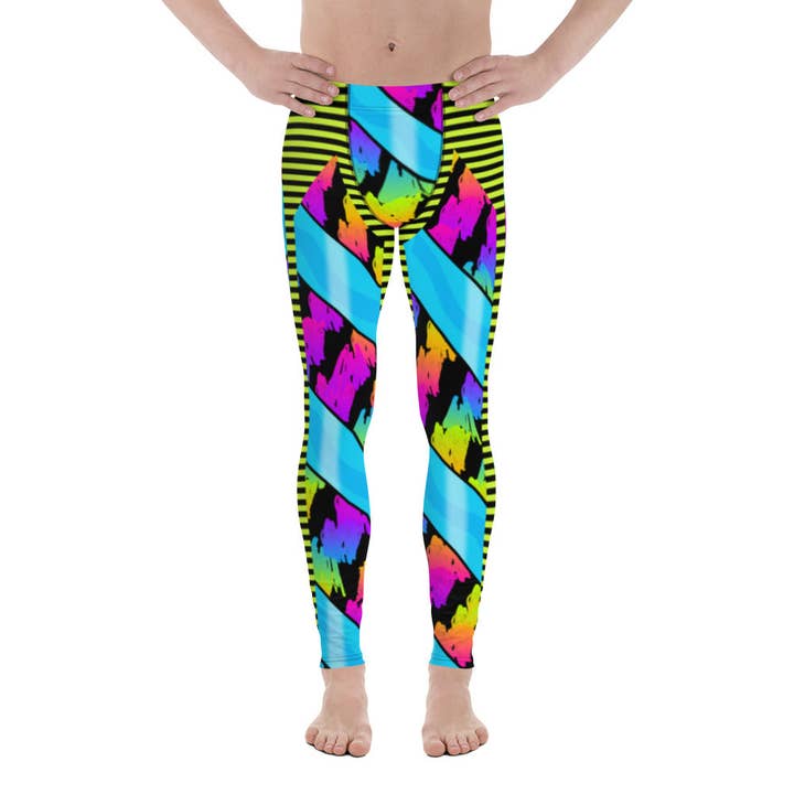 BillingtonPix – wholesale Athletic/lounge leggings – men's – Mens Leggings Rainbowcore Cosplay