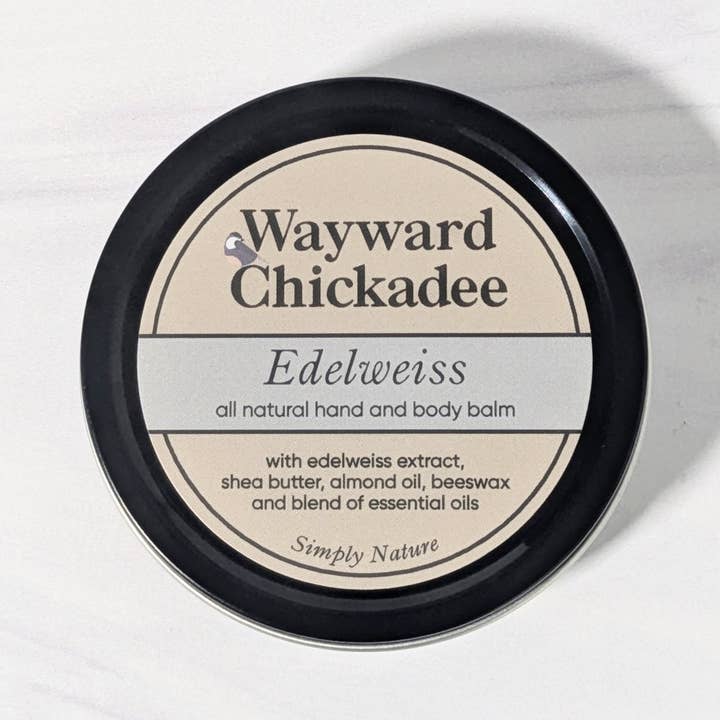 Edelweiss Hand & Body Balm for wholesale by Wayward Chickadee