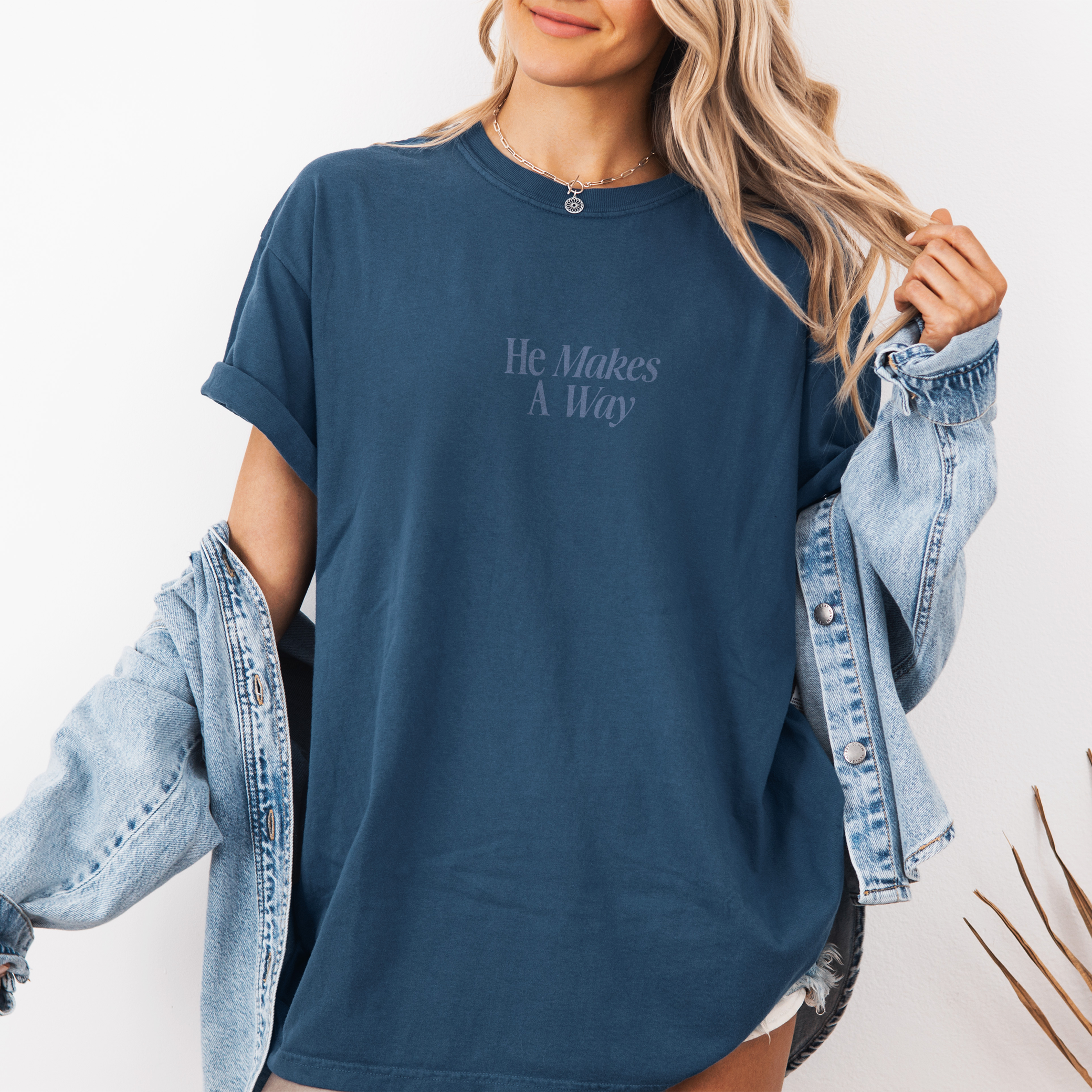 Gabriel He Makes A Way Tee for wholesale on Faire1