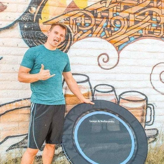 Leaps and Rebounds – Equipamento de fitness por atacado – The Leaps and Rebotes Mini Trampolim e Rebotes Fitness