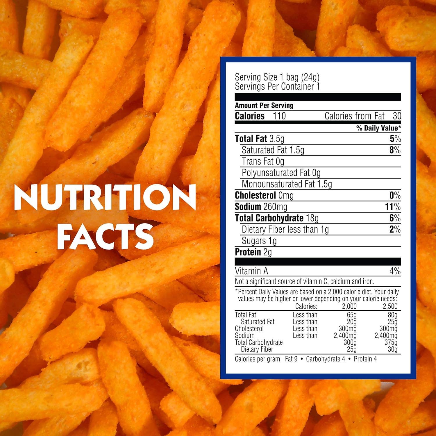 Shop The King - Wholesale Puffed Snack - Andy Capp's Capp Hot Fries . 85 oz 72 Per Case1