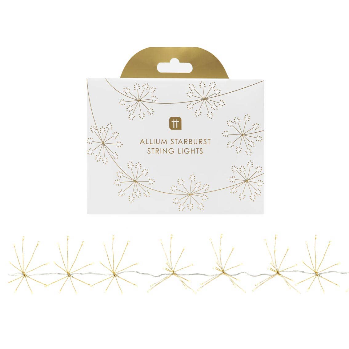 Talking Tables UK – wholesale String lights – Allium Starburst LED String Lights - 2.1m0