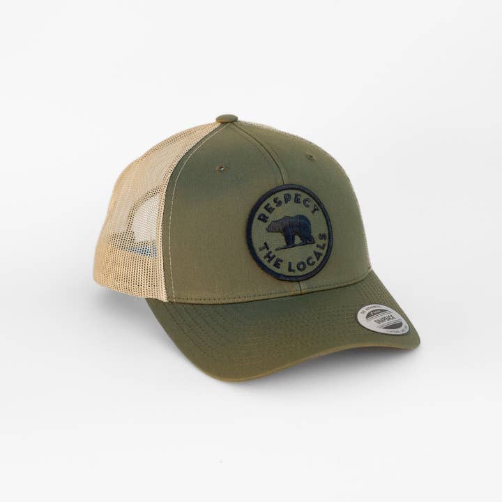 Respect the Locals (Bears) Hat for wholesale by Squatchy