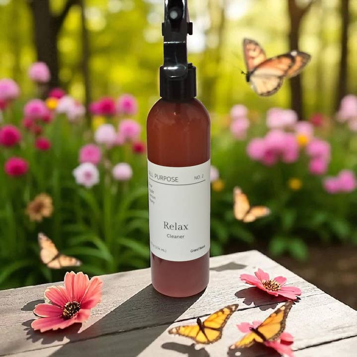 Relax All-Purpose Cleaner for wholesale by Grand Bassa Candle Co.