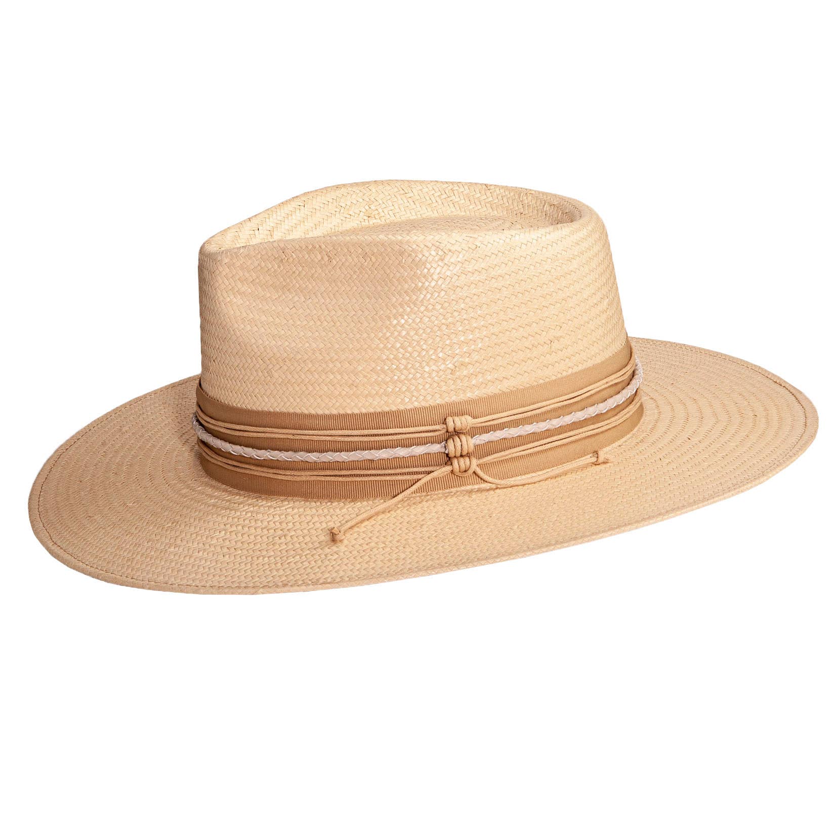 Ivory Rancher Wide Brim Straw Hat - Style Corinth for wholesale on Faire9