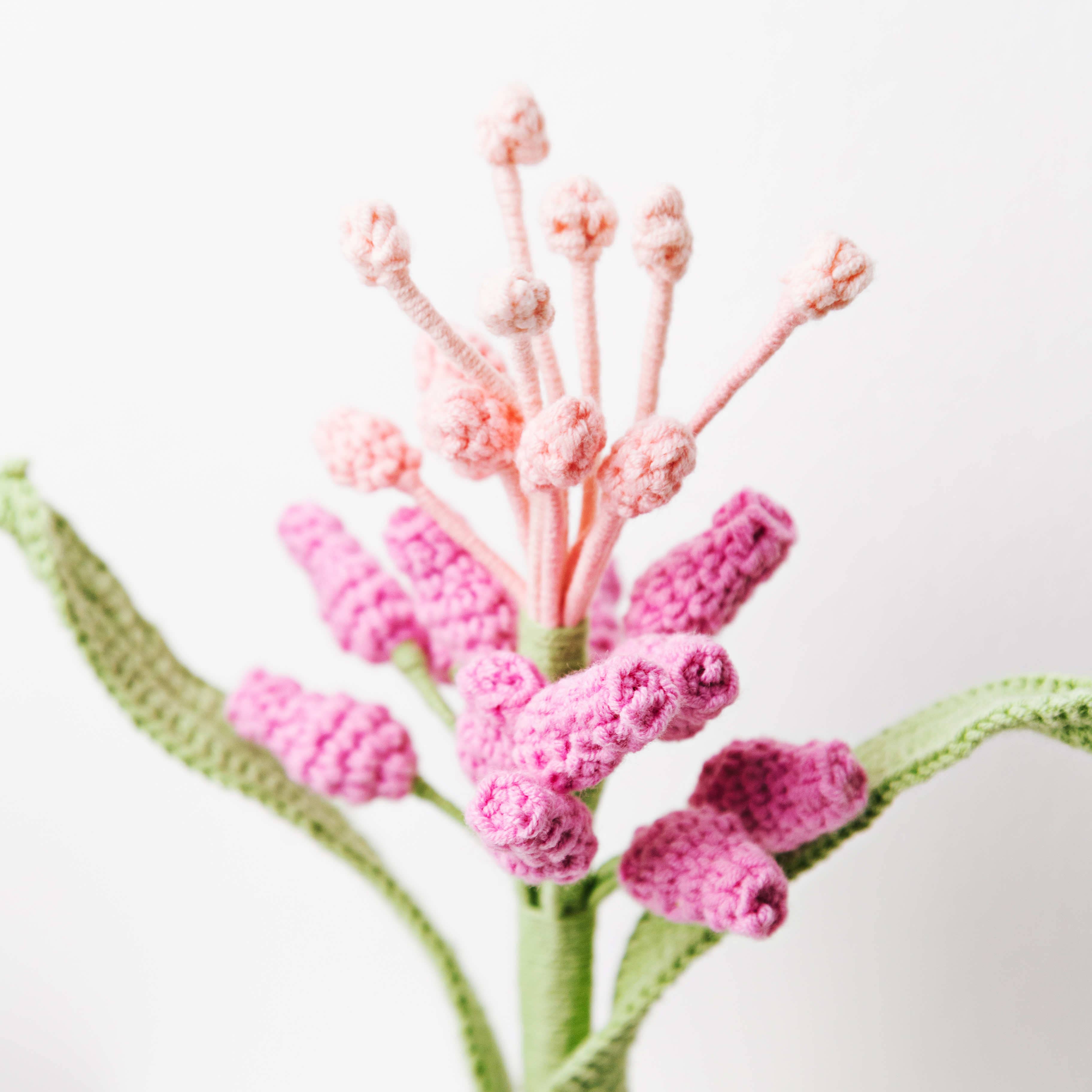 The Way to You – wholesale Artificial flowers – Handmade Crochet Potted Plants - Hyacinth Pot3