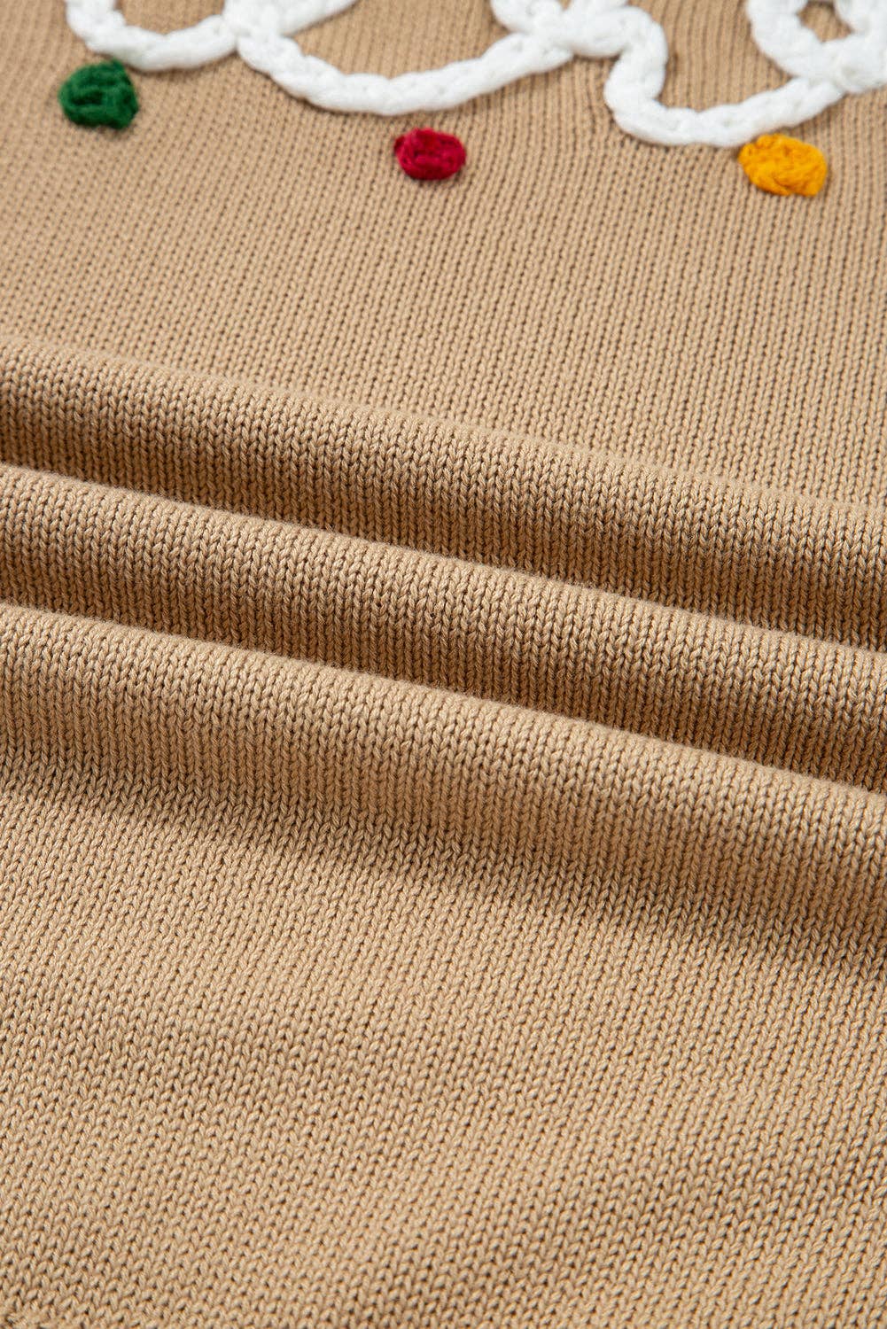 Suhkasana – wholesale Pullovertröja - Dam – God Jul Dolmanärmad Tröja med Färgglada Prickar5