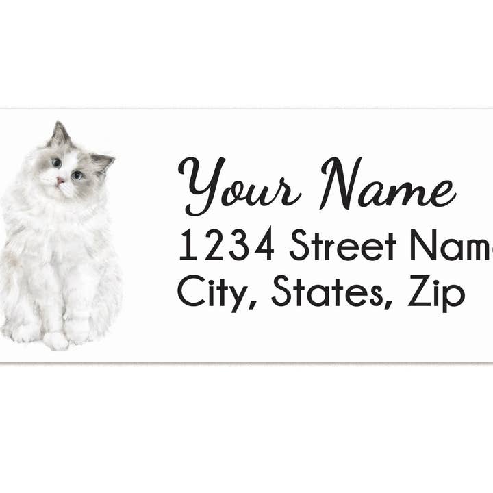 Bohemian Owl Personalized Address Label for wholesale by Triple Studio