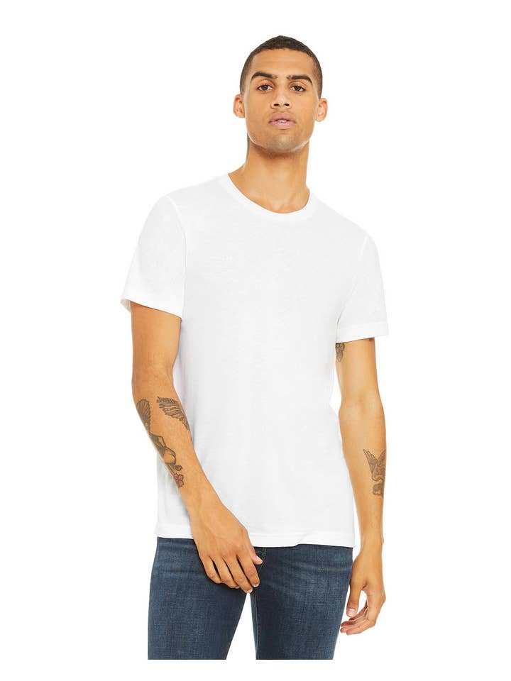 Total Apparel - Wholesale T-Shirt - Men's - Bella + Canvas 3413C - Unisex Triblend T-Shirt