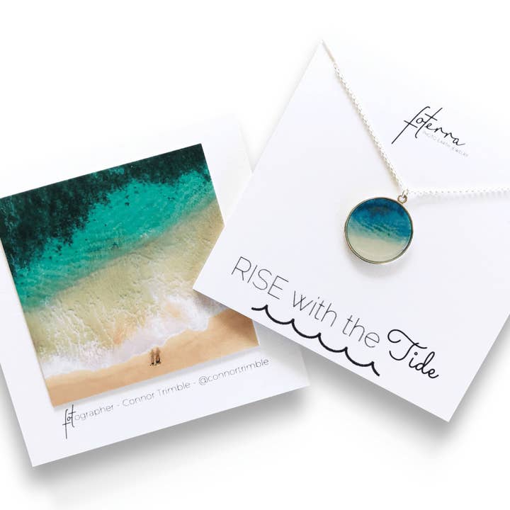 Colar Grande Sea Shore por atacado de Foterra Jewelry