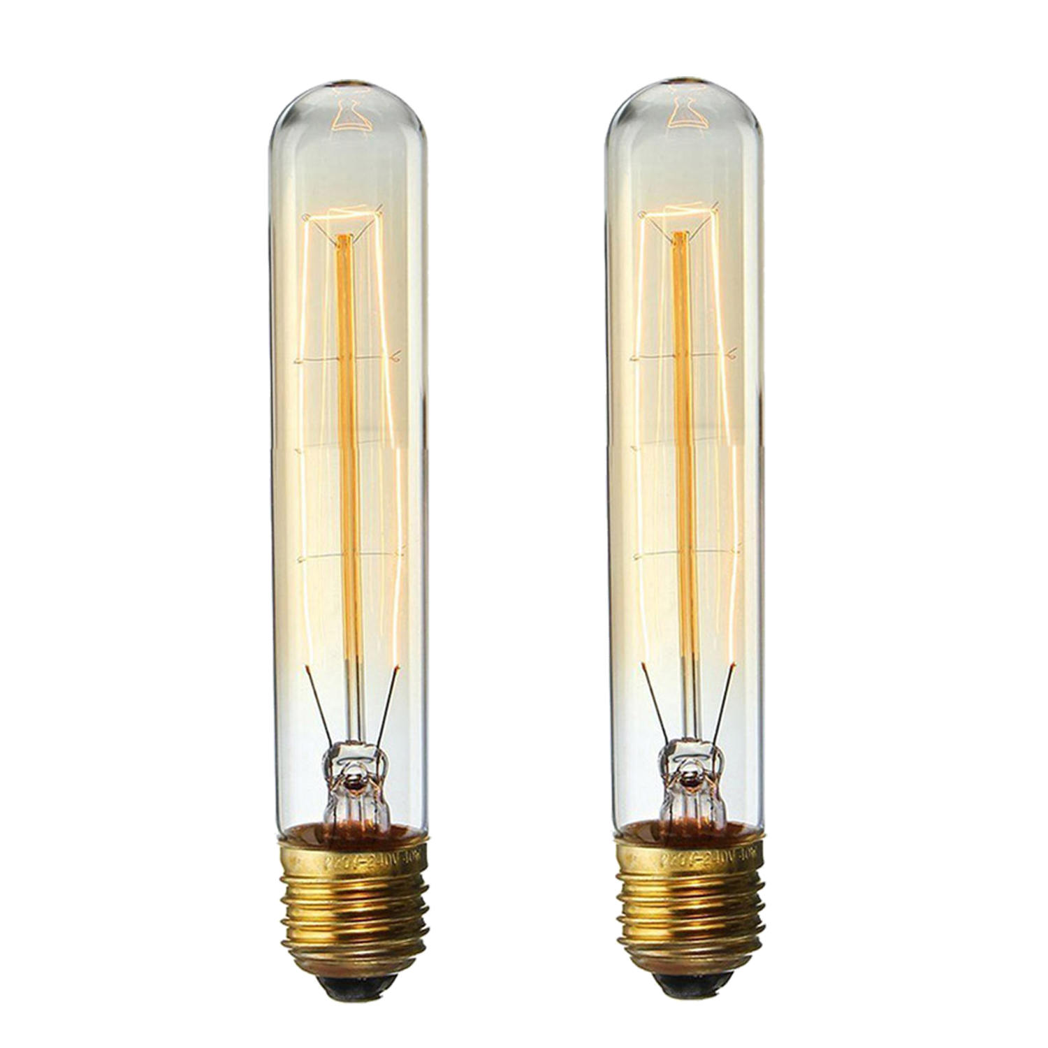 Ledsone – Engroshandel Pære – 2-pak E27, B22, E14 LED Edison Dæmpbar Vintage Amber Glas Varm hvid 2700K Pærer~408610