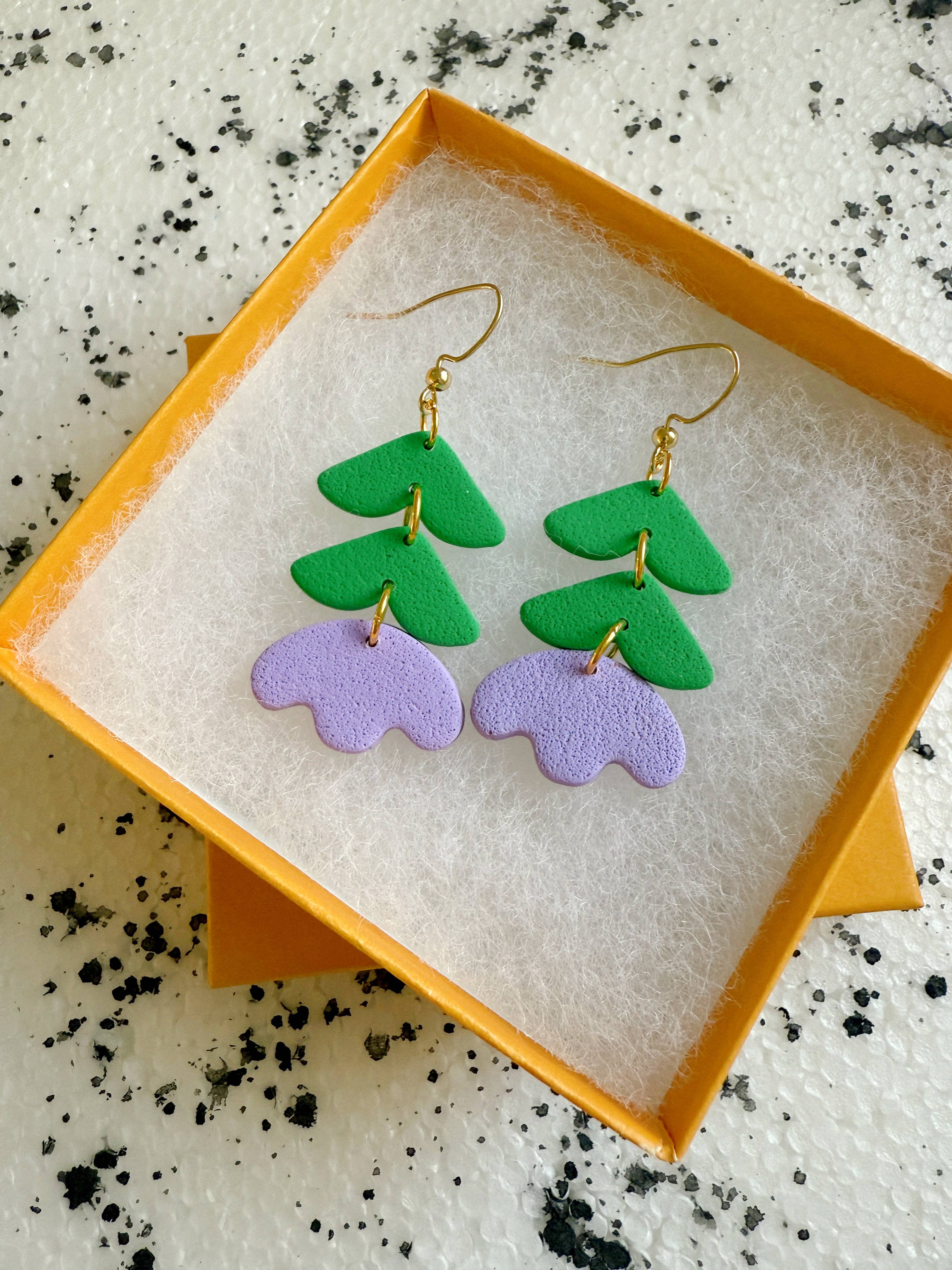 Lemon Lee Studio - Wholesale Dangle Earrings - Verbena Drop Earrings2