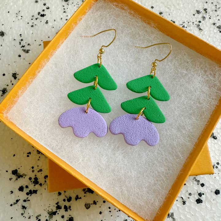 Lemon Lee Studio - Wholesale Dangle Earrings - Verbena Drop Earrings2