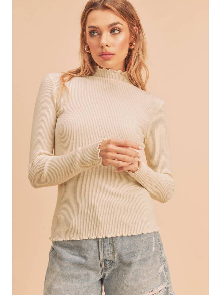AEMI + CO - Wholesale Knit Sweater - Women's - 344BN Marcey Sweater4