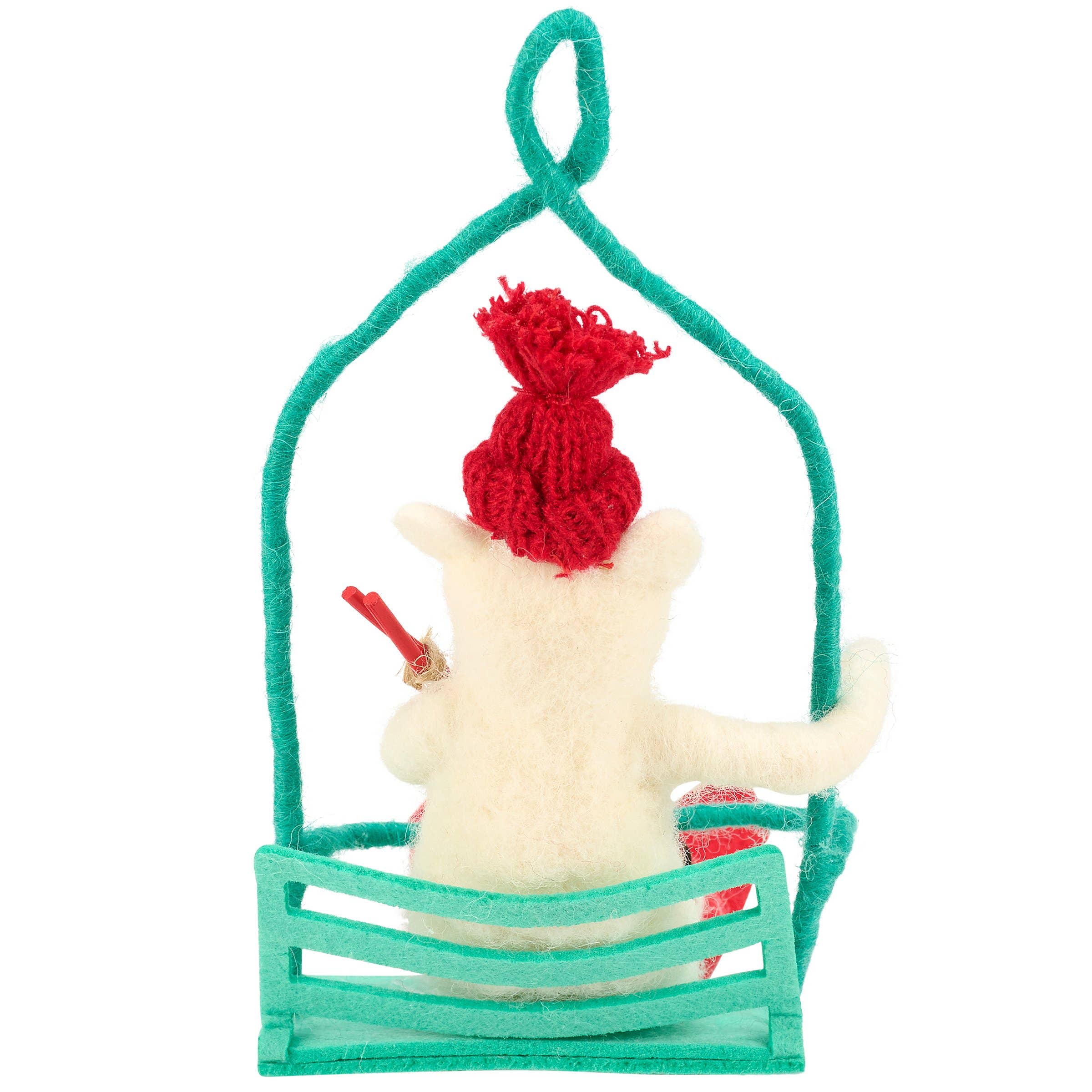 Primitives by Kathy - Wholesale Decorative Figurine - Ski Lift Bear Critter1