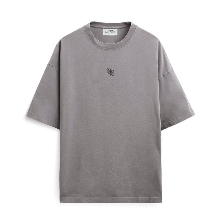 ORNAMENT PEACHED T-SHIRT - GEWASCHENES LAVA für den Großhandel von Vertere Berlin