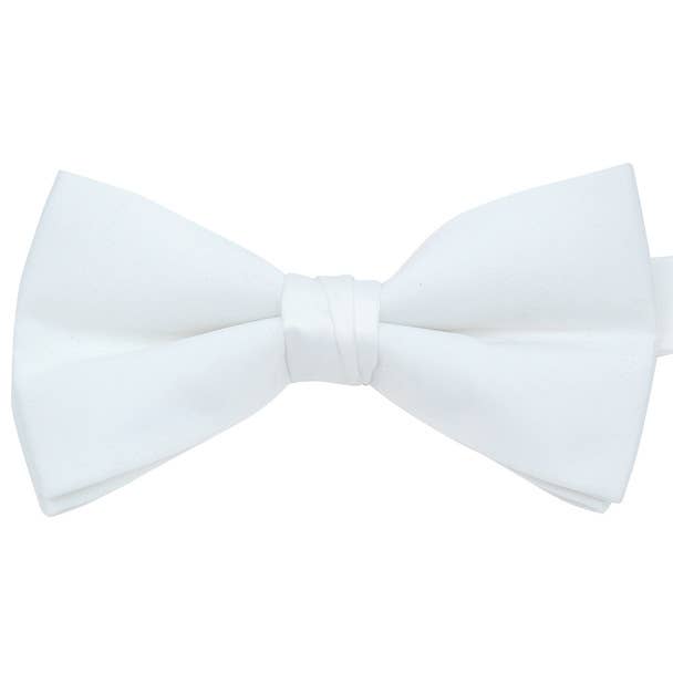 Selini New York - Wholesale Bow Tie - Men's - Men's 2.5" Poly Satin Banded Bow Ties