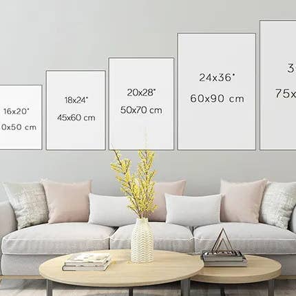 Moderny - Wholesale Gallery Wall Set - Green Opulence Canvas Painting (6 pack)7