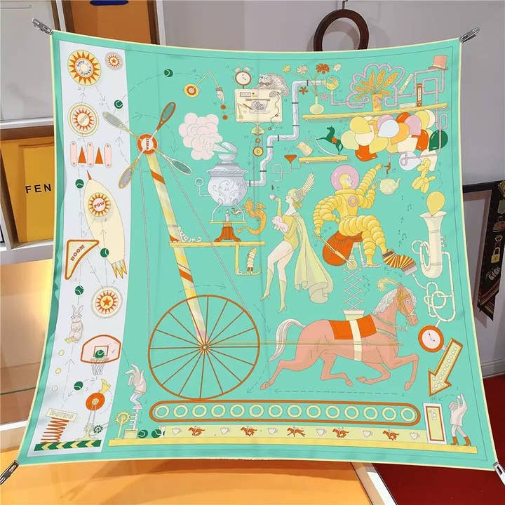 Marayn - Wholesale Scarf - Women's - Luxury Silk Scarf Versatile Style Sun Protection38