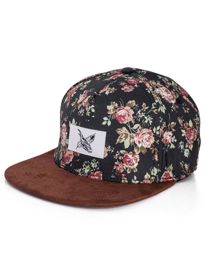 Casquette Snapback Florale Black Beauty Vol. III - Floral pour la vente par Blackskies