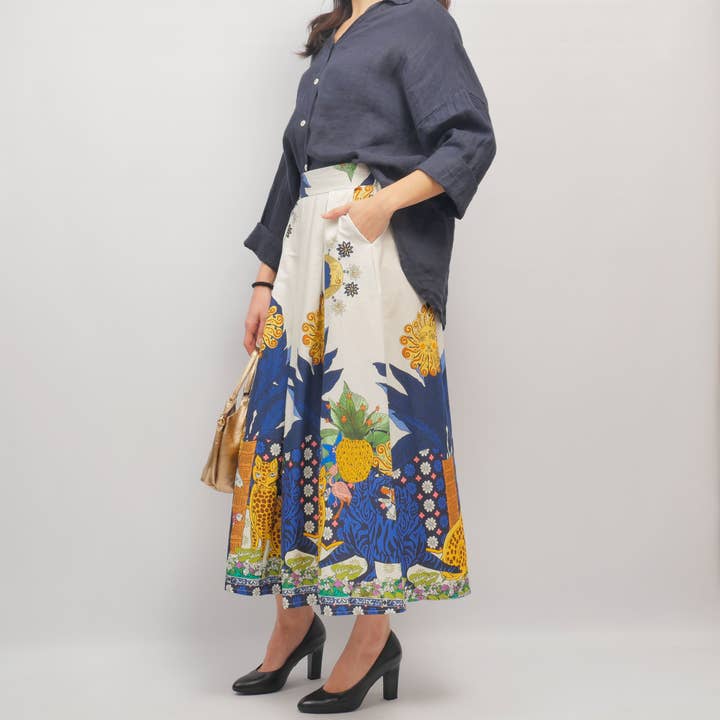 Cecile Wang - Wholesale Button Down Shirt - Women's - Open collar linen shirt YX8930311