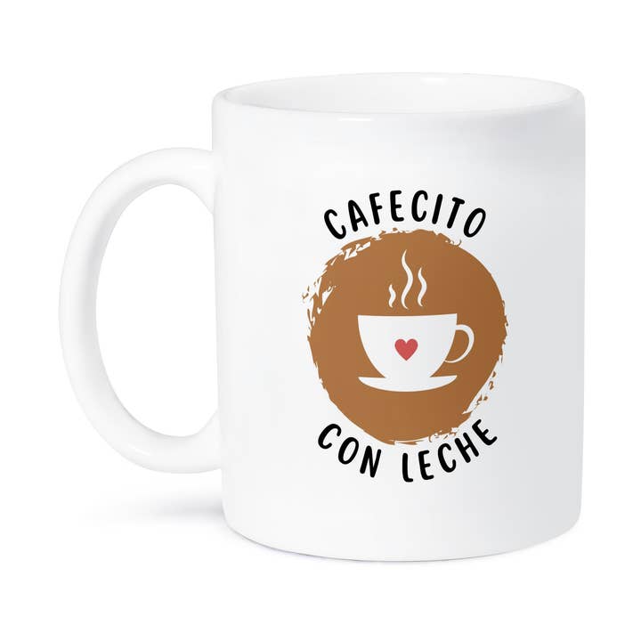 3dRose – wholesale Kaffekoppar – 3dRose, Cafecito Con Leche Kubansk Latino Kaffe Kärlek Latina Café Älskare Spanska, Mugg8