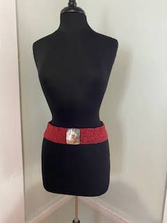 Shae's Resale - Wholesale Belt - Women's - 100 Infinity Beaded Belt with Abalone Shell Buckle2