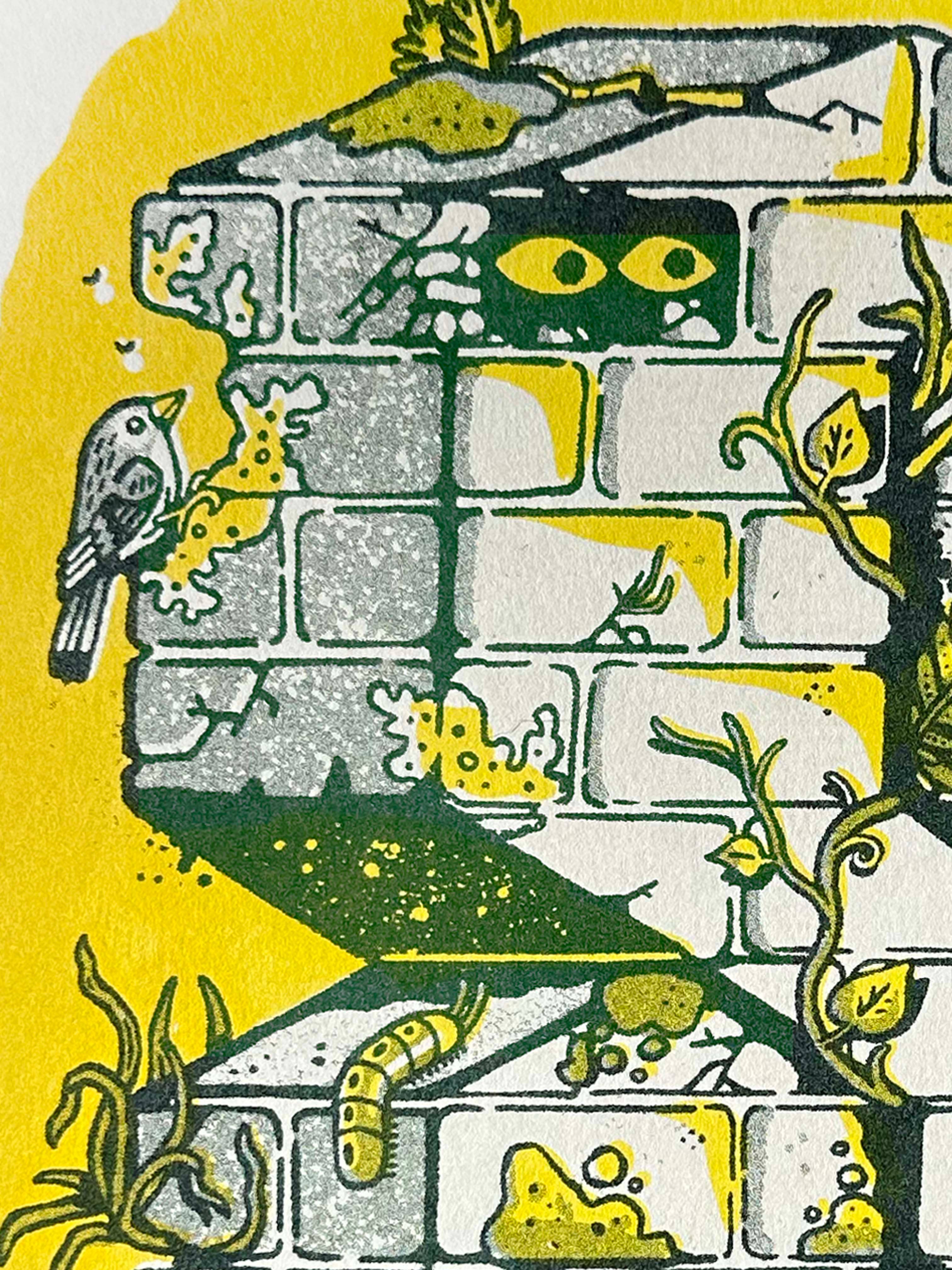 It's Not That Weird - Wholesale Art Print - Millennials rejoice, cool super S is back! Riso print1