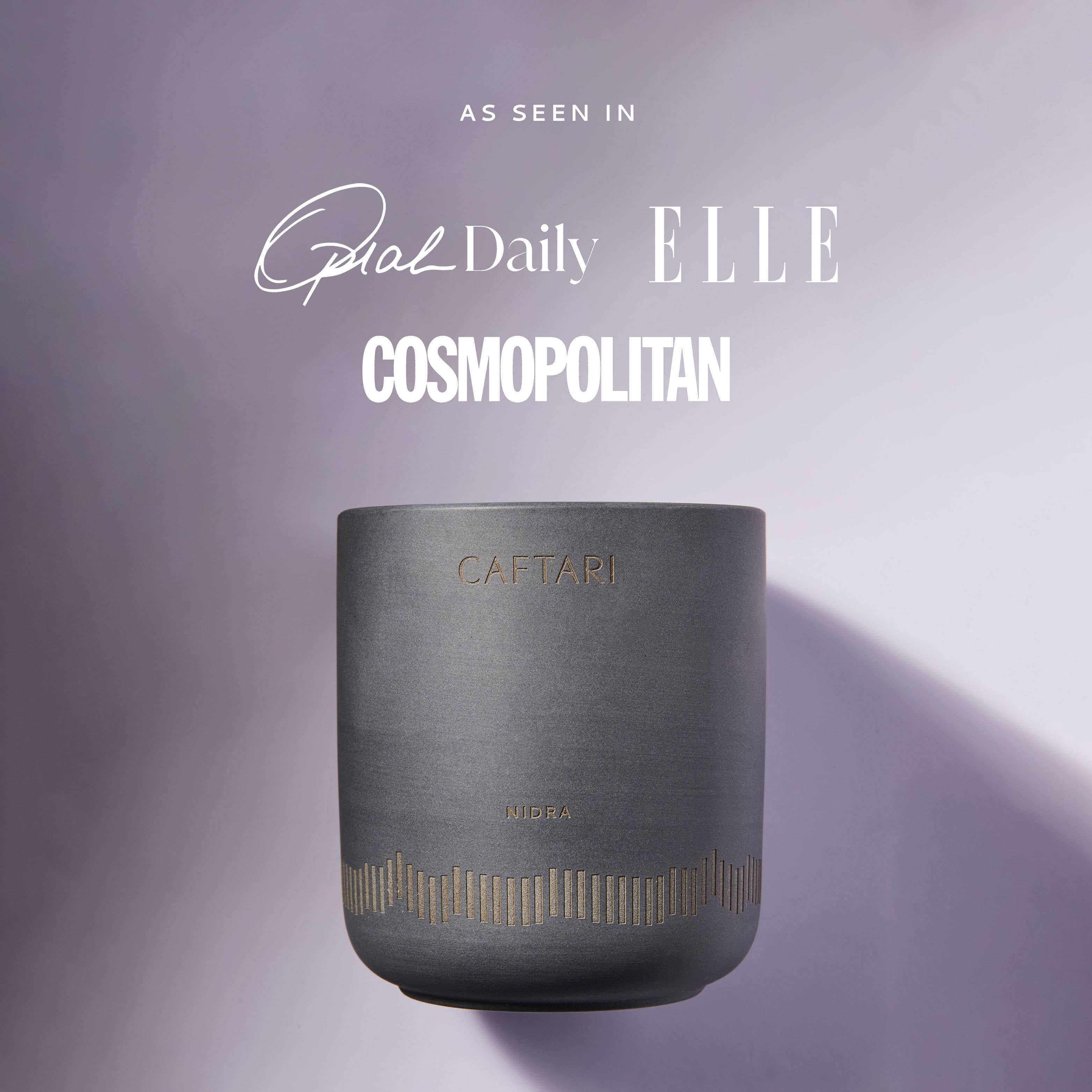 Caftari - Wholesale Jar/Filled Candle - Nidra: Neuroscientist Verified Sleep Candle3