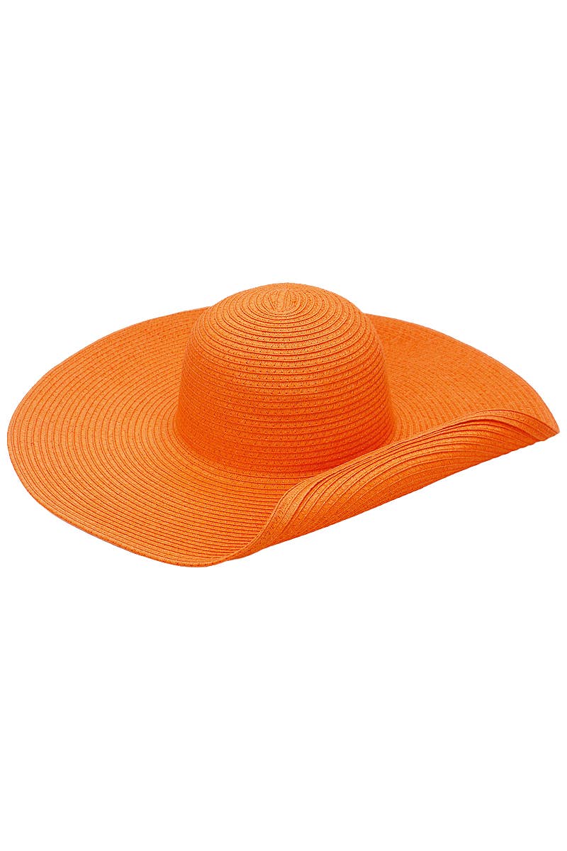 Cap Zone - Wholesale Straw Hat - Women's - Wire Brim Straw Beach Sun Hat39