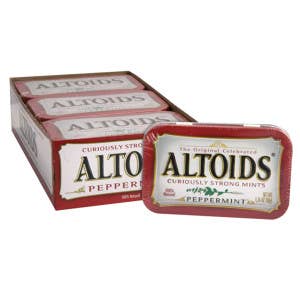 L&F Universal Goods - Wholesale Mints - Altoids Peppermint Mints 12/1.76OZ0