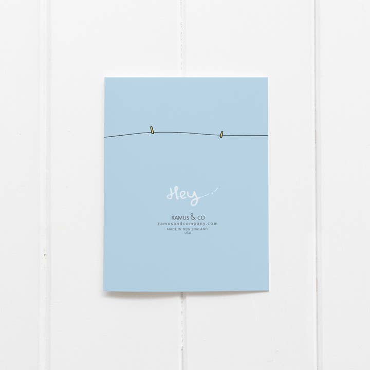 Ramus & Co. - Wholesale Thank You Card - Many Thanks Seagull Greeting Card2