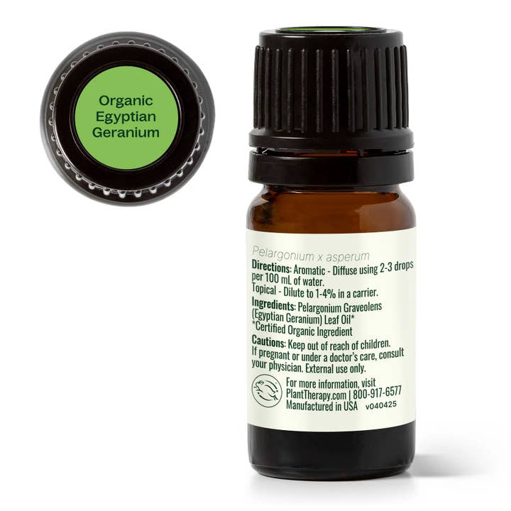 Plant Therapy - Wholesale Essential Oil - Organic Egyptian Geranium Essential Oil 5 mL3