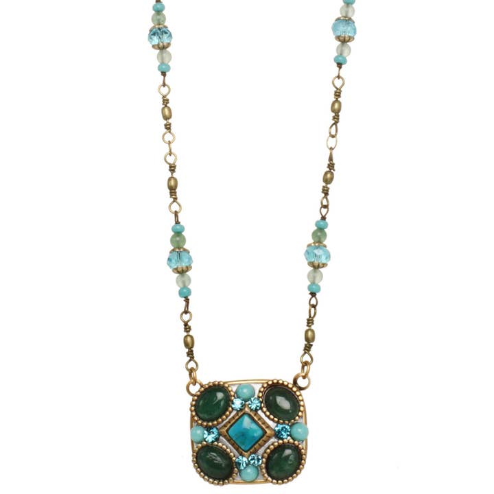 Nile Square Necklace for wholesale by Michal Golan Jewelry