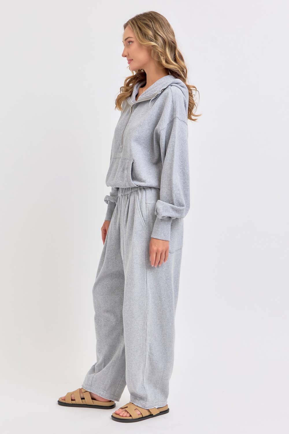 Sweet Lovely by Jen – wholesale Lounge Sweatpants/jogging bottoms – Women's – MINERAL WASHED SWEATPANTS IN FRENCH TERRY 30