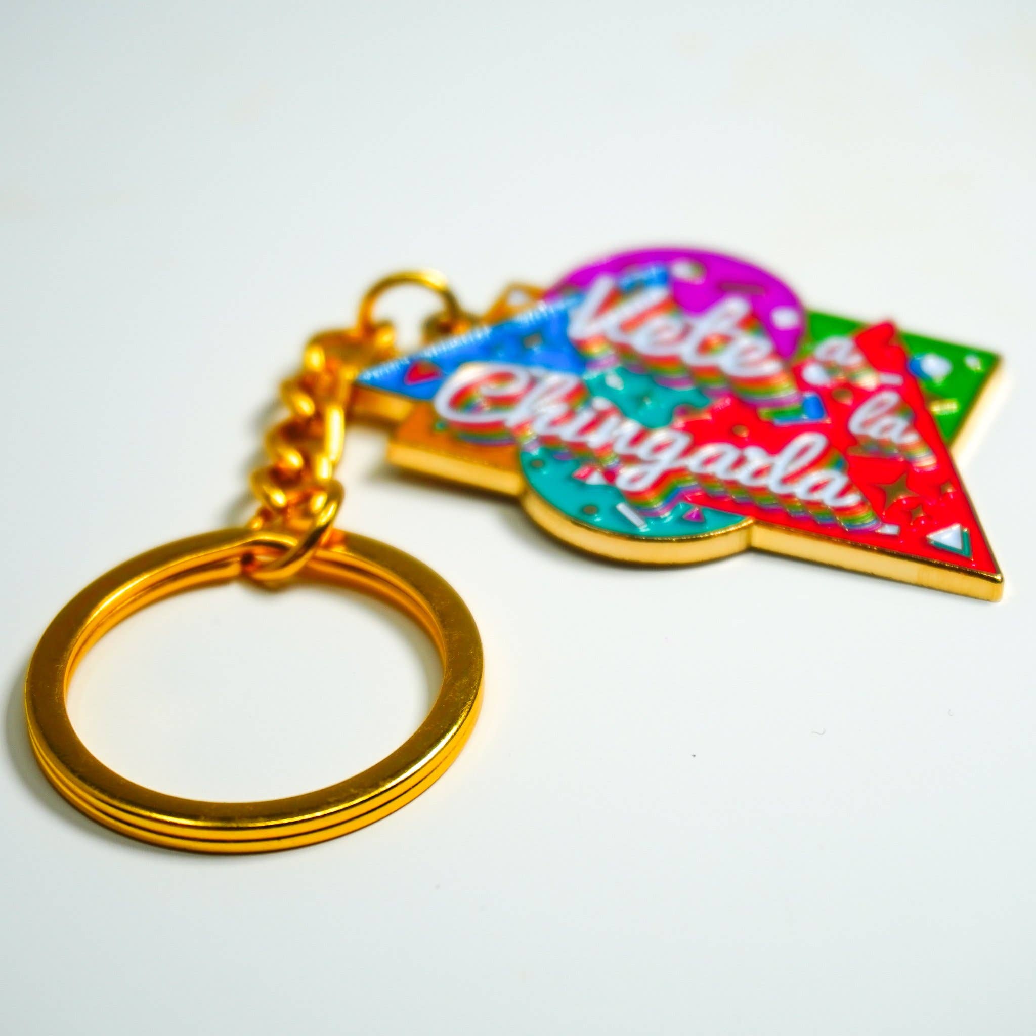 PARTIMEWORKS - Wholesale Keychain - Unisex - Vete a La Chingada Keychain2