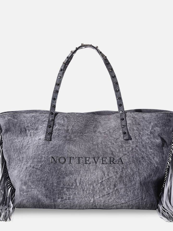 NOTTEVERA LAMBSKIN LOGO TOTE for wholesale by NOTTEVERA