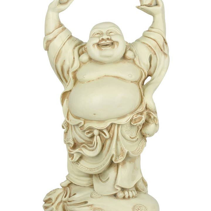 Buddha Groove - Wholesale Decorative Figurine - Standing Happy Buddha Statue0