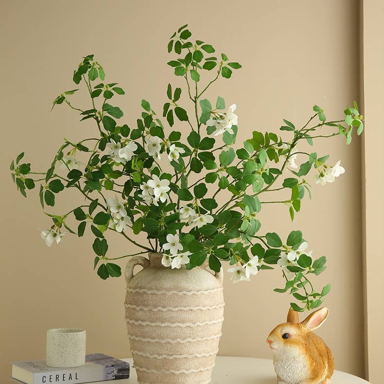 ACNITE(We cover U.S. import duties) - Wholesale Artificial Flowers - Artificial Tinea japonica green leaves flower vase filler0