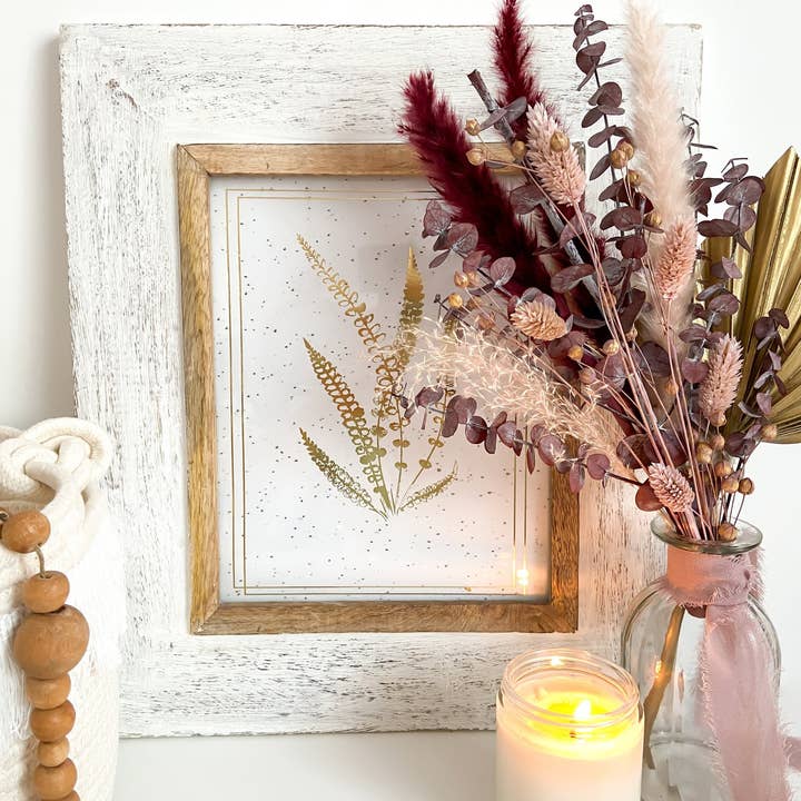 Rosa & lila torkad blombukett för wholesale av OLFFE