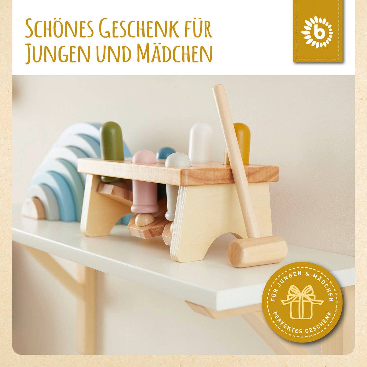 Bieco Spielwaren - Wholesale Wood Toy - Kids - Hammerbank FSC®8