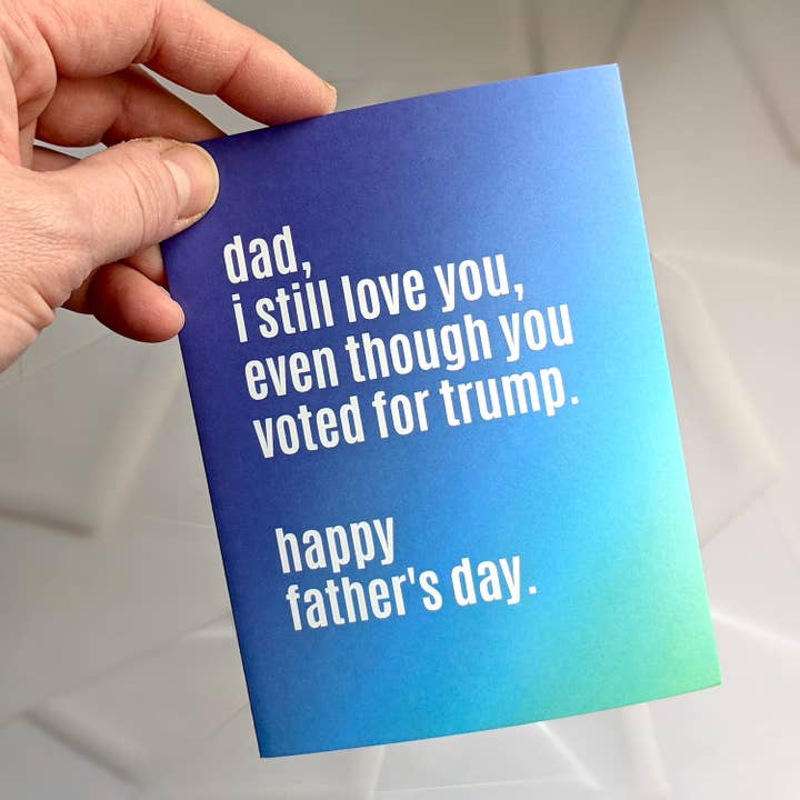 Carte votée par FD pour la vente par Fox Tail Design and Printing