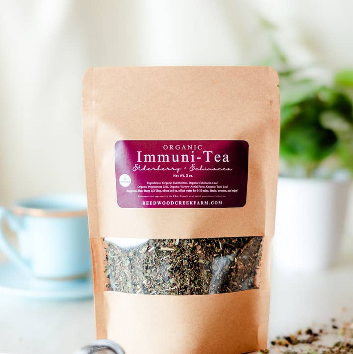 Immuni-Tea Loose Leaf Herbal Tea for wholesale by Reedwood Naturals