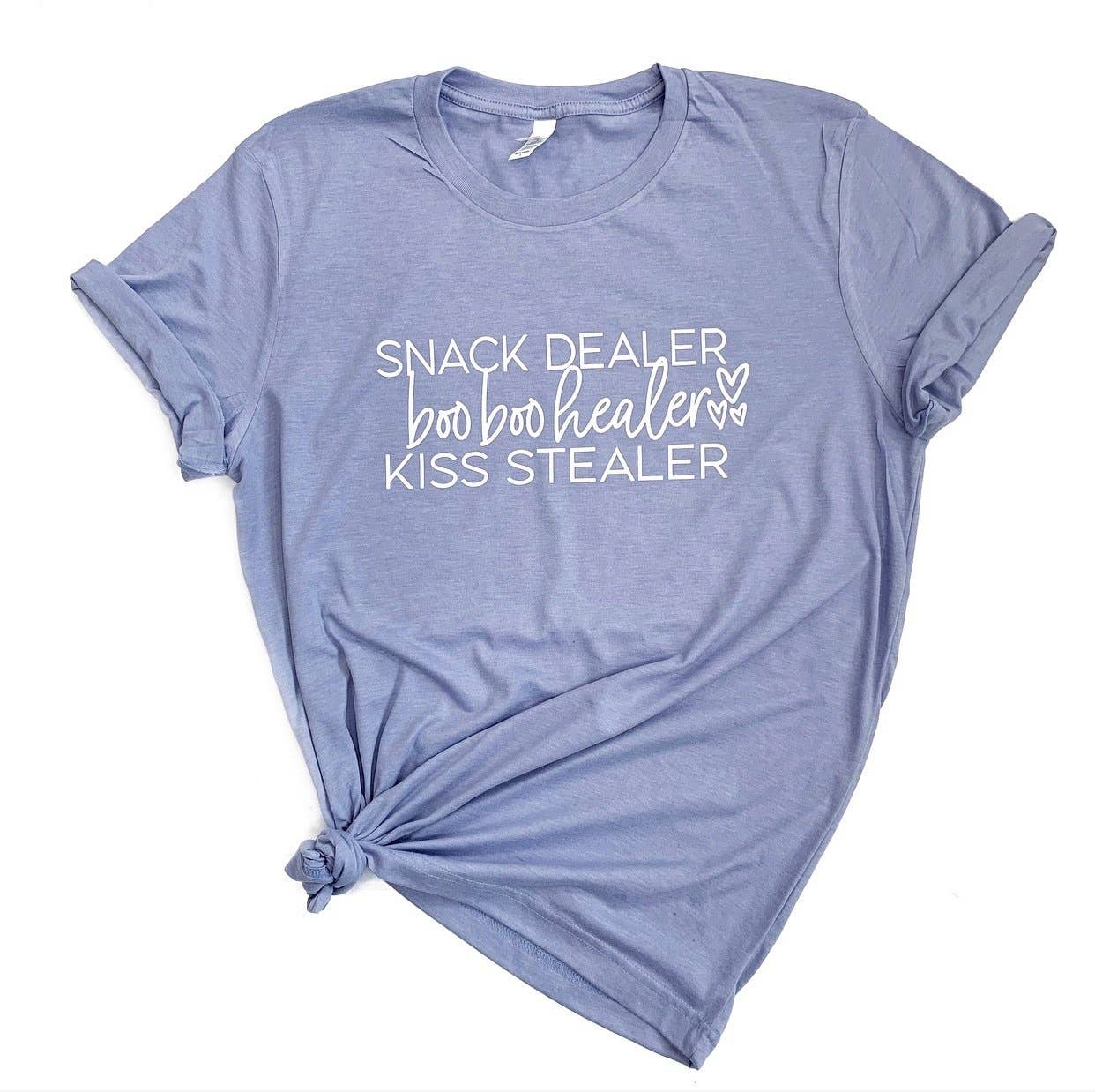 Jam Threads - Wholesale Screen Printed T-Shirt - Women's - Snack Dealer Tee0