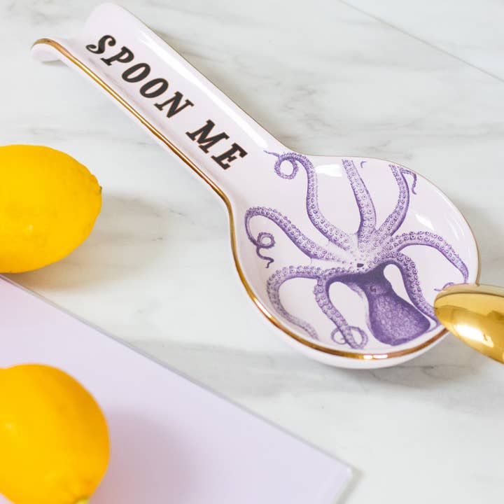 Yvonne Ellen - Wholesale Spoon Rest - Yvonne Ellen Spoon Me Octopus Spoon Rest