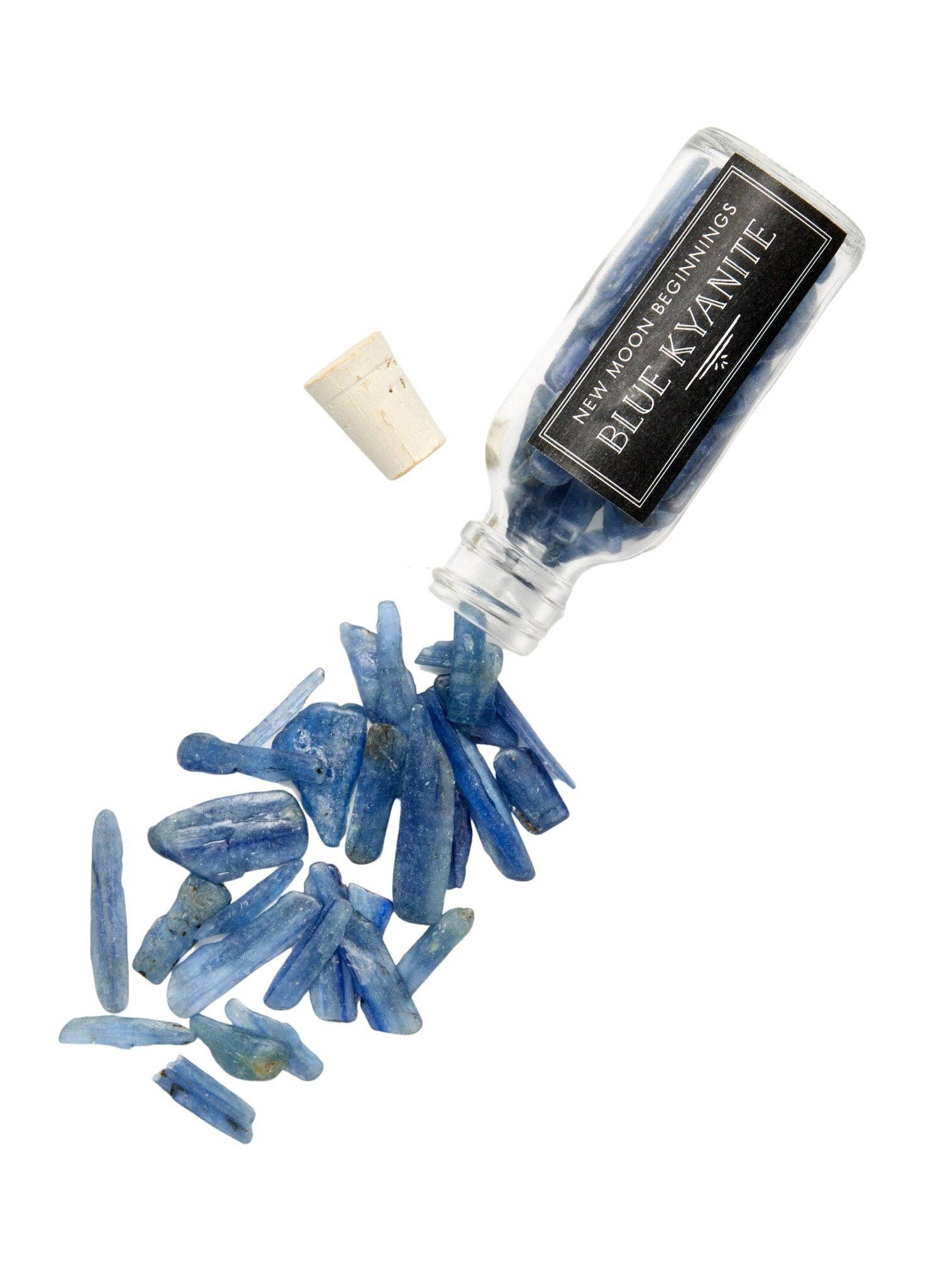 New Moon Beginnings - Wholesale Spiritual Stone/Crystal - Natural Gemstone Chips in a Bottle -70 stone types available25