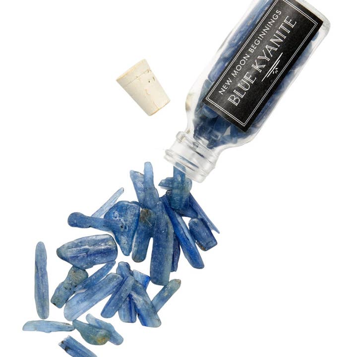 New Moon Beginnings - Wholesale Spiritual Stone/Crystal - Natural Gemstone Chips in a Bottle -70 stone types available25