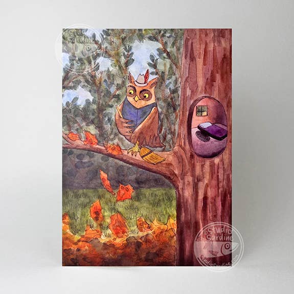 Home Sweet Home A7 Size Notecards, Blank Greeting Cards for wholesale by Studio Sardine